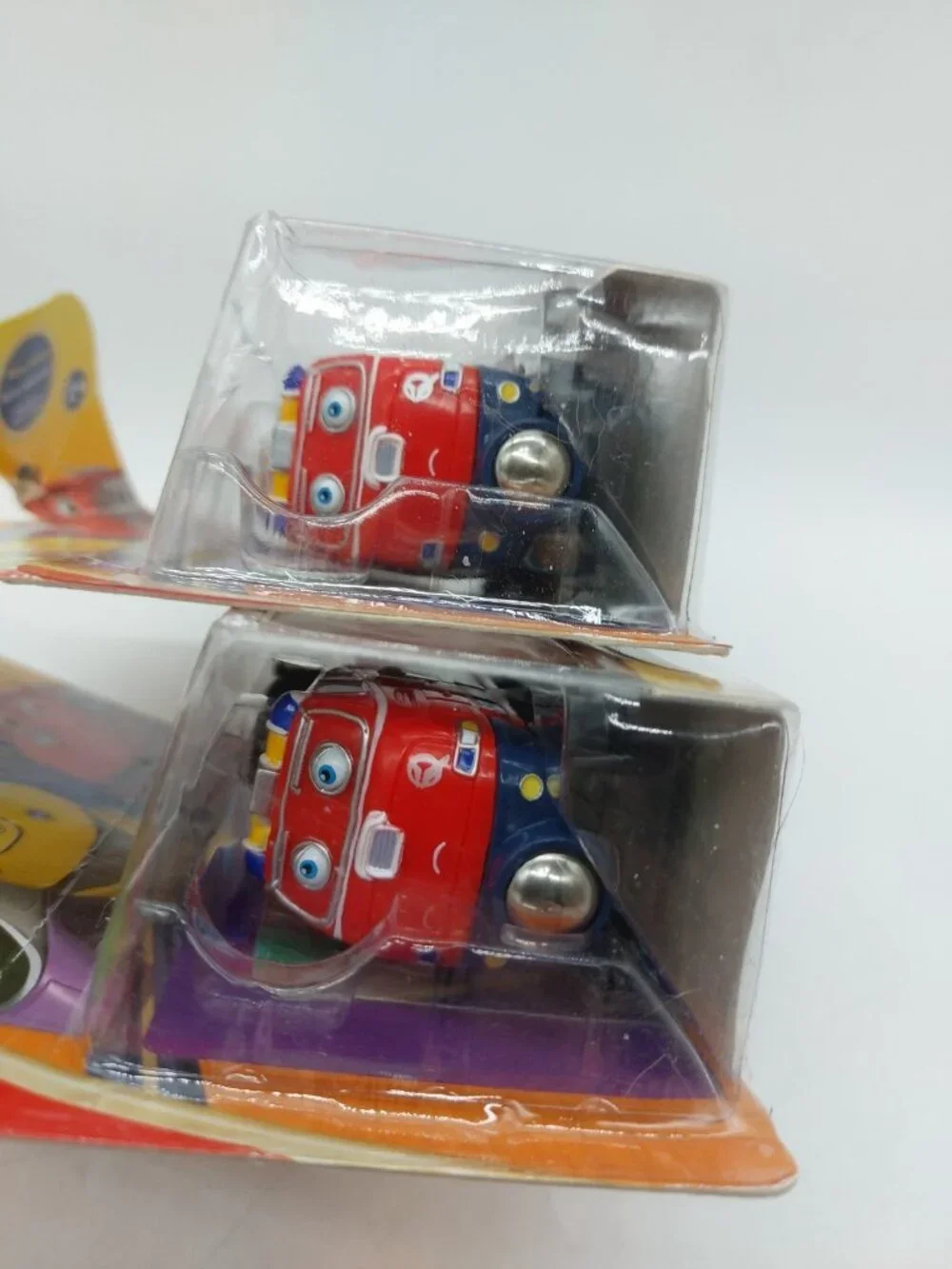 Tomy Chuggington Wooden Railway Chug Patroller Jackman Train Set Of 2 READ